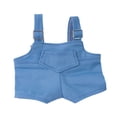 thumbnail image 4 of Ropa para muñecas de peluche de 15 cm y 17 cm, monos para muñecas, disfraces de bricolaje, ropa cómoda para muñecas de peluche de dibujos animados azul claro, 4 of 9