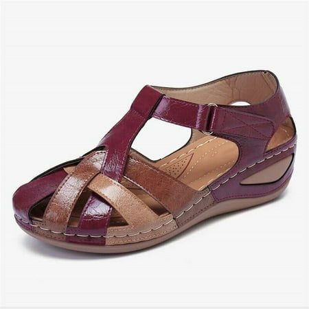 

Women Sandals Mix Color Heels Sandals Summer Shoes Woman Gladiator Wedges Chaussures Femme Casual Chalas Mujer Platform Shoes