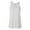 White, variant on COUVER Women's Flowy Racerback Tank , White , X-Small