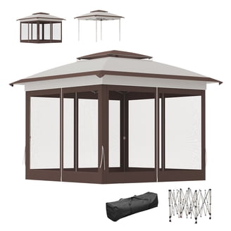 Coleman Shelter 13' x 13', Instant All Night - Walmart.com