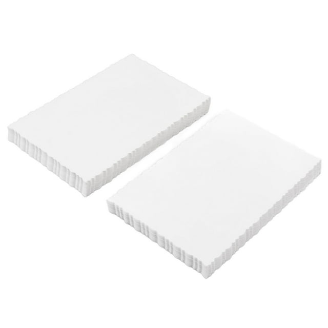 Cartulina Blanca, Grosor de Dureza Moderada de Múltiples Usos 100pcs Papel de Cartulina Blanca para Tarjeta de Felicitación