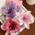 thumbnail image 5 of Phalaenopsis French Retro Hair Clip Simulation Flower Hairpin P4W1 C9U5 M6, 5 of 7