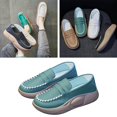 thumbnail image 1 of Chaussures Décontractées pour Femmes Confortables à Enfiler Plateforme Douce pour Marche Intérieure Extérieure Vert 36, 1 of 8