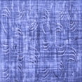 thumbnail image 1 of Ahgly Company Machine Washable Indoor Square Oriental Blue Asian Inspired Area Rugs, 5' Square, 1 of 4