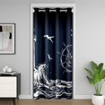 thumbnail image 1 of Erosebridal Seaside Lighthouse Door Curtain For Door Window 34x80,Nautical Rudder Door Drape,Marine Decor, 1 of 5