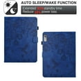 thumbnail image 3 of Allytechgroup Case for Lenovo Tab M9 2023 (TB-310FU), PU Leather Flip Case with Credit Card Slot Auto Sleep/Wake Kickstand Shockproof Full Body Ptotective for Lenovo M9 Tablet Case 9 inch, Darkblue, 3 of 10