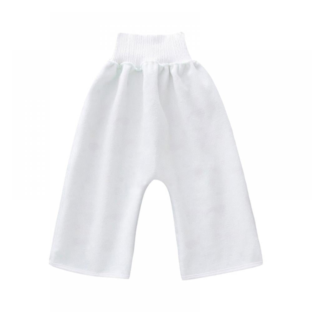 Waterproof Cotton Training Pants Comfy Children's Diaper Skirt Shorts for Potty Training for Boys and Girls Night Time