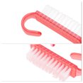 thumbnail image 3 of Unique Bargains 5 Pcs Durable Transparent Nail Cleaning Brush for Cleaning Fingernails Small Red, 3 of 7