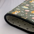 thumbnail image 5 of Funny Cute Corgi Dog Collar Shaggy Area Rug, Rugs for Living Room Bedroom Non Slip Door Mat Indoor Carpet Machine Washable Nursery Home Decor Floor Mats for Entryway 60x39in-#, 5 of 5