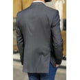 thumbnail image 2 of Men's Jacket, Slim Fit Wool Special Design Navy Blue Stylish Jacket, 2 of 5