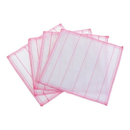 

TureClos Thickened Kitchen Dish Cloth Towels Water Absorbent Cotton Cleaning Pad Reusable Dishcloths Washable Home Scouring Tools