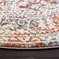 thumbnail image 3 of Safavieh Madison Jayme Oriental Area Rug, Light Gray/Rust, 6'7" x 6'7" Round, 3 of 9
