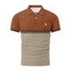 thumbnail image 4 of Blusa y camisa de manga corta con cuello vuelto para hombre, blusa de manga corta con solapa y botones estampados, blusa de poliéster para hombre, 4 of 5