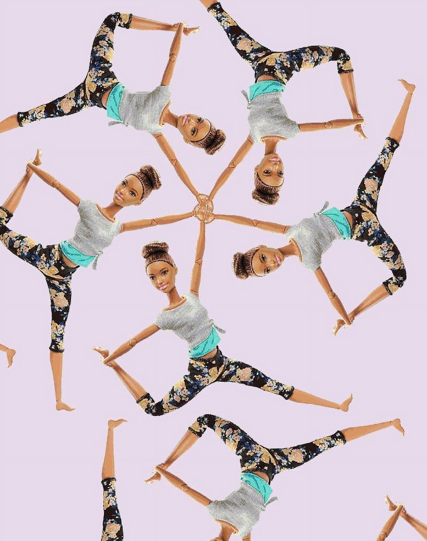 Made to Move Kaleidoscope Removable Vinyl Wallpaper by Barbie, Lavender