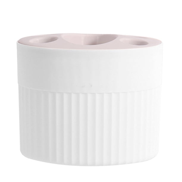 Estante para guardar cepillos de dientes, soporte multiusos para pasta de dientes, diseño de rejilla, organizador de brochas de maquillaje, accesorios de baño