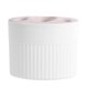 thumbnail image 1 of Estante para guardar cepillos de dientes, soporte multiusos para pasta de dientes, diseño de rejilla, organizador de brochas de maquillaje, accesorios de baño, 1 of 8