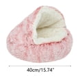 thumbnail image 3 of JLFNYA Winter Warm Plush Pet Bed Pet Mat Bed Dog Bed Pet Mat,Cat Beds for Indoor Cats, 3 of 9