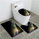 thumbnail image 1 of Juego de alfombras de baño ABPHQTO Amanecer sobre Europa 3 piezas alfombra de baño contorno y tapa de inodoro, 1 of 2