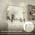 thumbnail image 2 of Depuley 30" x 40" Gold Modern Wall Mirror,Rectangular Vanity Makeup Mirror for Bathroom and Bedroom,Multiple Sizes, 2 of 6