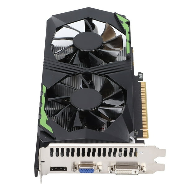 Tarjeta Gráfica DDR5 de 4 GB Y 128 Bits Tarjetas Gráficas para Juegos de Computadora de Uso General Ventilador Doble Y bajo Nivel de Ruido Pequeña Y Portátil Plug And Play ANGGREK Otros