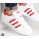 thumbnail image 1 of Adi - das Superstar Men’s Sz 4 | Wmns Sz 5 Shoe Red White Trainer Sneaker NEW 1, 1 of 6