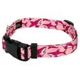 thumbnail image 5 of Country Brook Petz® Pink Sharks Everyday Dog Collar and Leash, Large, 5 of 7