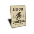 thumbnail image 3 of Bigfoot Crossing Novelty Decor, Metal Wall Sign - 10x14 Inches, 3 of 4