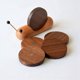 thumbnail image 3 of Estera de Mesa de Posavasos de Madera, Estera Aislante en Forma de Caracol, Herramienta de Posavasos de Madera, Bandeja de Té, Regalo, 3 of 5