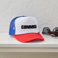 thumbnail image 4 of CafePress - COMMISH - Adjustable Unisex Printed Trucker Hat with Mesh Back, 4 of 10