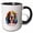 Black/White, variant on 3drose, Basset Hound Dog Breed. Colorful Painting Art. Stylish Gift for All, 11oz Magic Transforming Mug