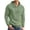 Army Green, variant on Mens Hoodies Sweatshirts Long Sleeve Fashion Waffle Knit Pullover Hoodie with Pocket