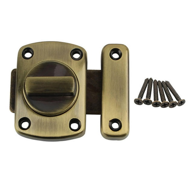 GROWTH TANK Security Latch Rotate Bolt Privacy Protection Anti-Theft Door Bolt for Bedroom Home Green