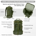 thumbnail image 2 of SAN LIKE Fishing Bag Black Fishing Sling Tackle Storage Backpack Outdoor Large Fishing Bag with Waterproof Rain Cover Fishing Gifts for Men & Green, 2 of 8