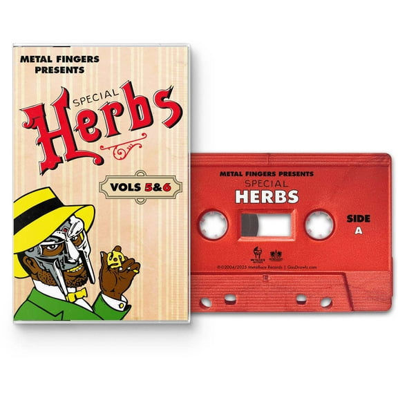 MF Doom - Metal Fingers Presents: Special Herbs Vol. 5 & 6 - Music & Performance - Cassette