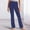 Navy-02, variant on Sentuca Girls School Uniform Pants High Waist Slim Straight Leg Stretchy Dress Pants Leggings Thighs for Kids Clothes