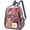 Gray, variant on Clear PVC Mini Backpack, Cold-Resistant See Through Bag with Multi-Pocket, 12x9.5x4 inch for Concerts Sports, Black