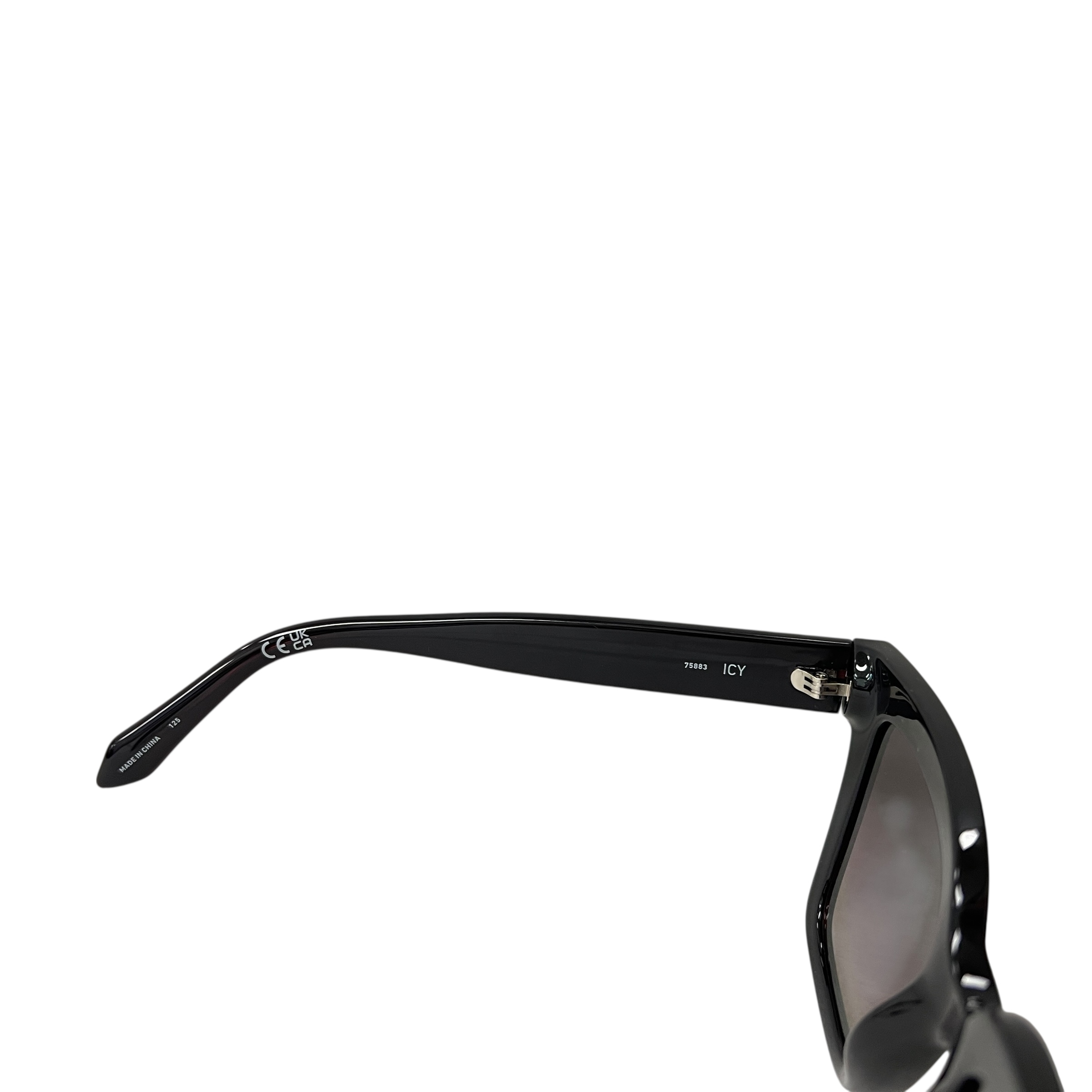 Quay Australia Icy Square Frame Women\'s Sunglasses Espresso Brown Quay Australia Icy Sunglasses Green Brown Polarized  main image 2