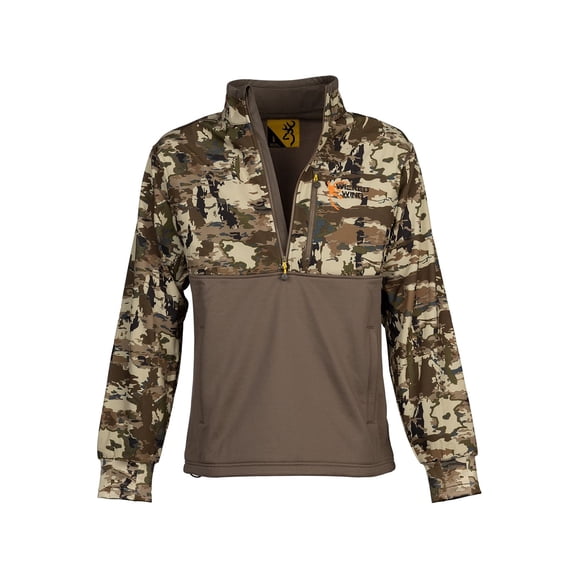 Browning Men's Wicked Wing Smoothbore Quarter Zip Shirt AURIC XL