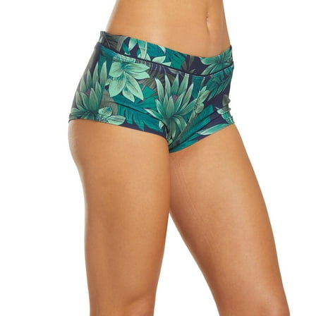 O'Neill Womens Swimwear Green Faro Boyshort Bikini Bottom