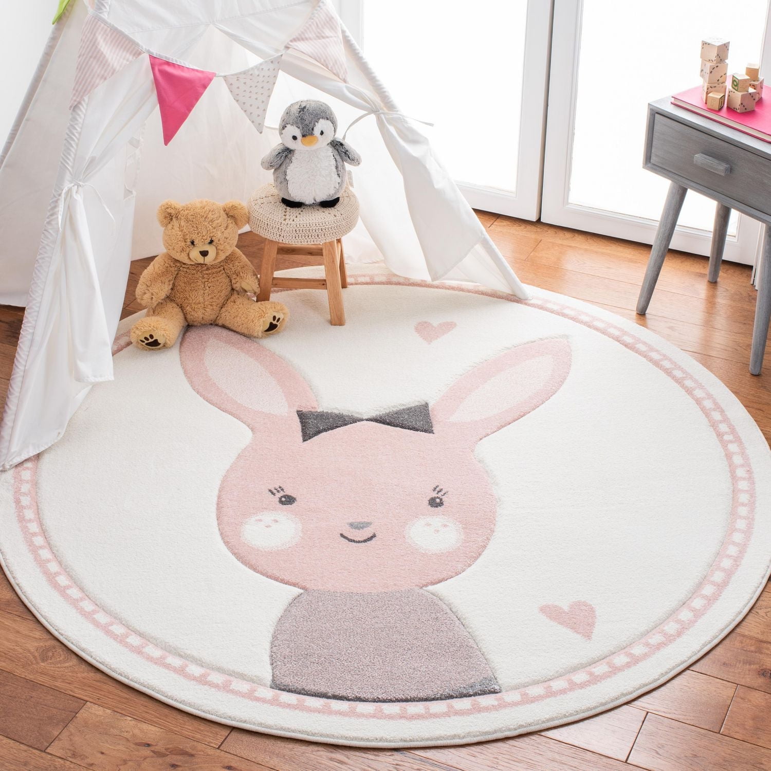 Safavieh Carousel Kids Clark Tapis de Lapin