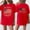 Red01, variant on Dwralegc Patriot We the People T-Shirt Women USA Short Sleeve Tops 250 Years Of America 2026 Usa Plus Size Tee Crewneck Casual Graphic T-Shirt Red 3XL