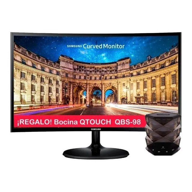 Monitor Gamer Curvo Samsung Led 24 + Bocina Qtouch Regalo Samsung Monitor Gamer Curvo Samsung Led 24 + Bocina Qtouch Regalo