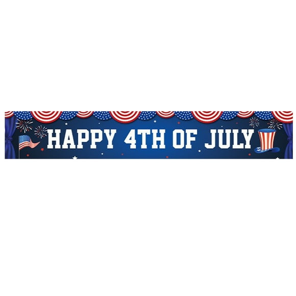 Veeogra Big Sale,Banner,Independence Day,Large God Blesse America Banner Outdoor Independence Day Flag 120 X 20 Memorial National Day Yard Si,Party Decorations,Congratulations Banner,Party Supplies