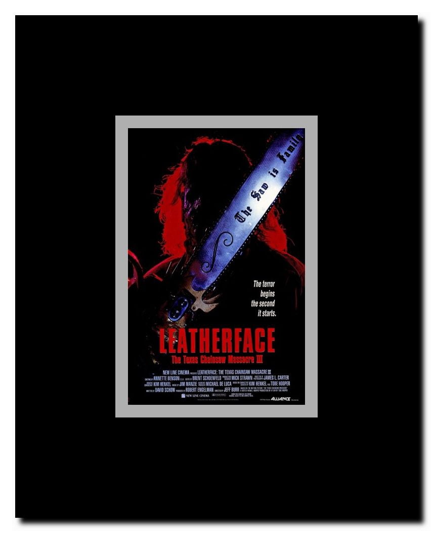 Leatherface: the Texas Chainsaw Massacre Framed Movie Poster