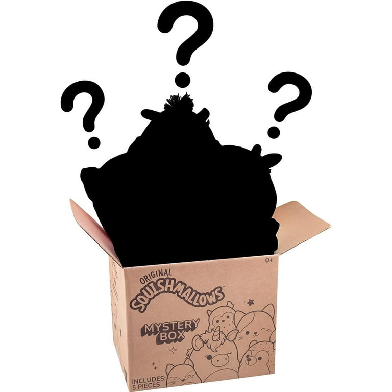 Squishmallow 5 Plush Mystery Box, 5-Pack - Assorted Set of