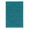 thumbnail image 3 of Unique Loom Solid Shag Collection Area Rug (6' 1" x 9' Rectangle Deep Aqua Blue), 3 of 7
