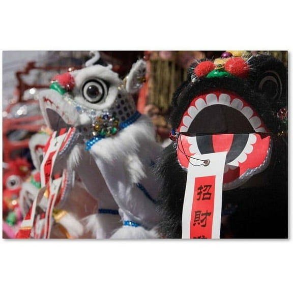 Trademark Fine Art "Chinese New Year" Canvas Art by Yale Gurney
