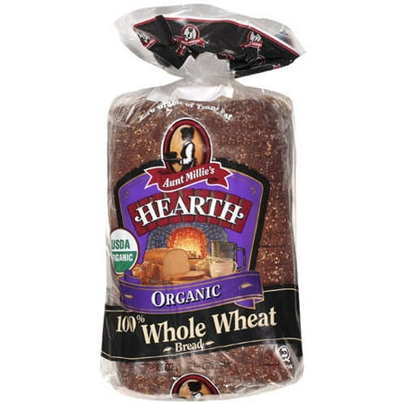 Hearth: Organic Bread Whole Wheat, 28 oz