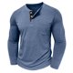 thumbnail image 4 of pstuiky manga larga para hombre, Camiseta deportiva y de fitness para hombre, de color liso, cálida y ajustada, con cuello semialto y manga larga. tops de invierno para hombre xxxl, 4 of 6