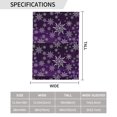 thumbnail image 3 of Wukai Snowflake Gradient Purple Garden Flags Double Sided Welcome Garden Yard House Flags Outside Outdoor House (Only Flag), 3 of 8